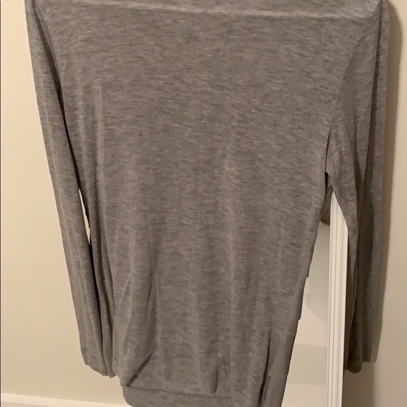 Traded- Diane Von Furstenberg grey long top M - Picture 4 of 4